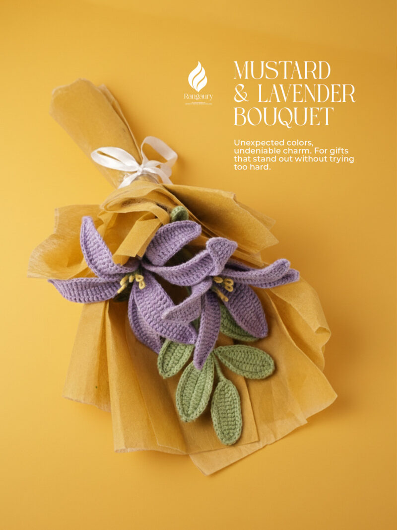 Golden Lavender Bouquet