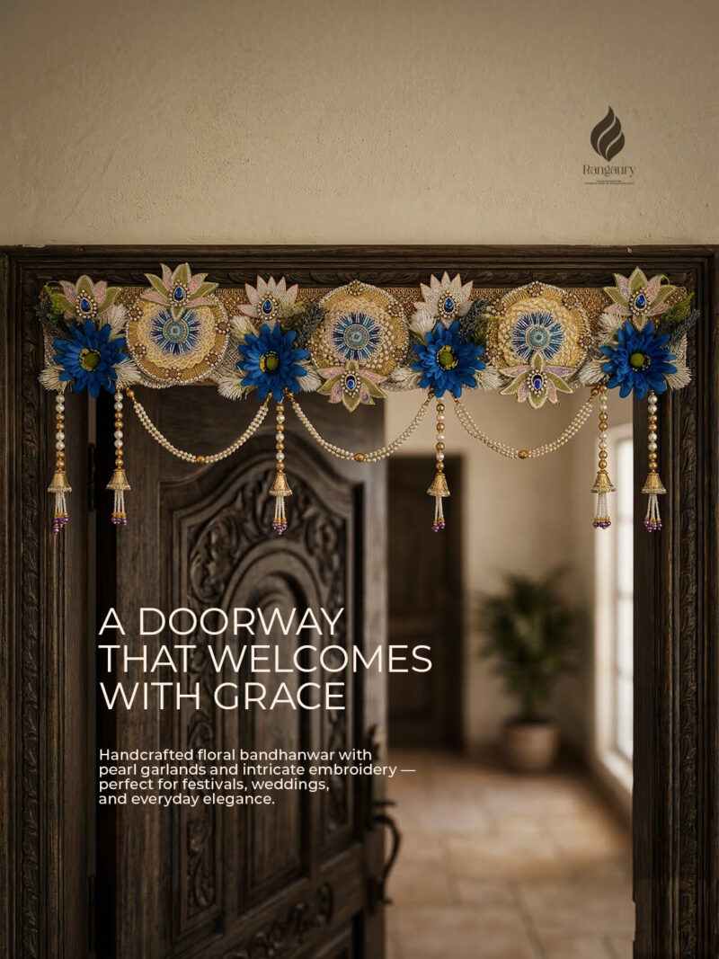 Blue & Gold Grace Bandarwaal